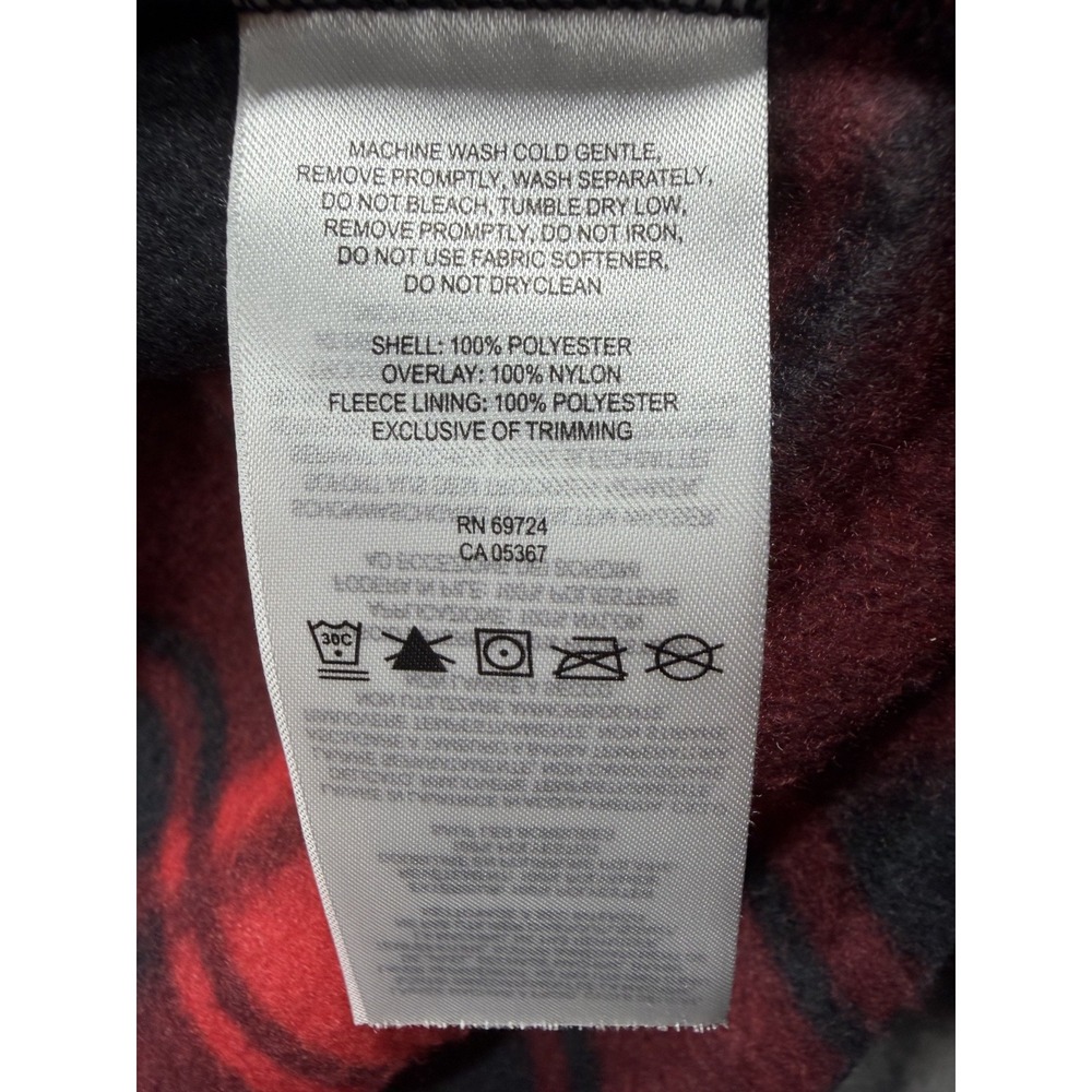 Columbia Plaid Hooded Sherpa Fleece Vest Women XL AL1123 - Picture 6 of 8